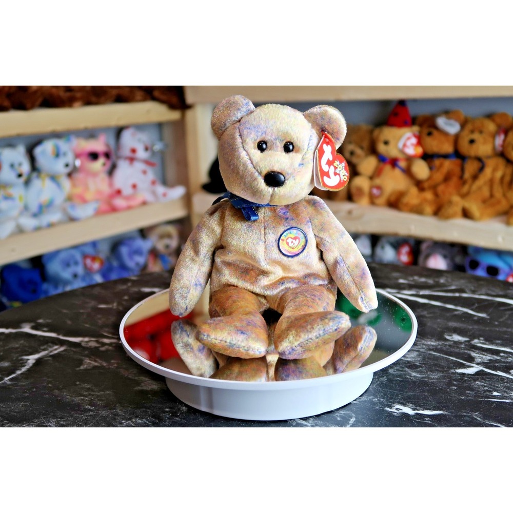 TY Beanie Baby - Clubby III the Bear | Heart Tag Issues | Vintage | Rare